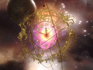 3D Space Clock ScreenSaver screenshot